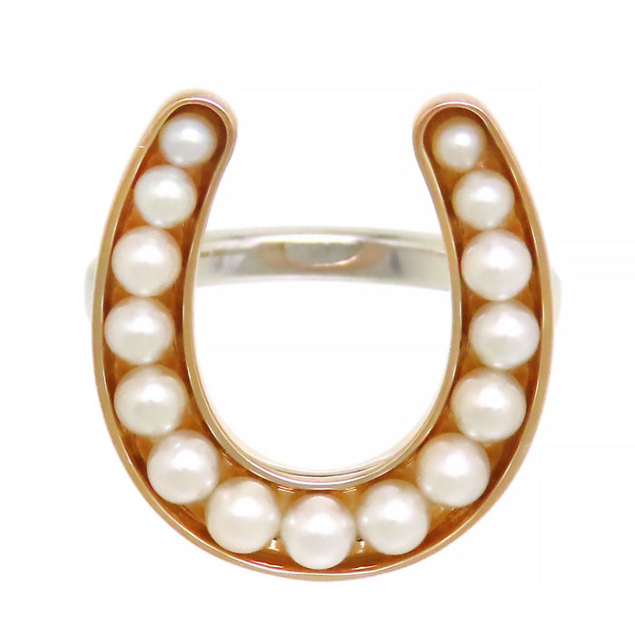 TASAKI 
ホースシュー バウンド リング