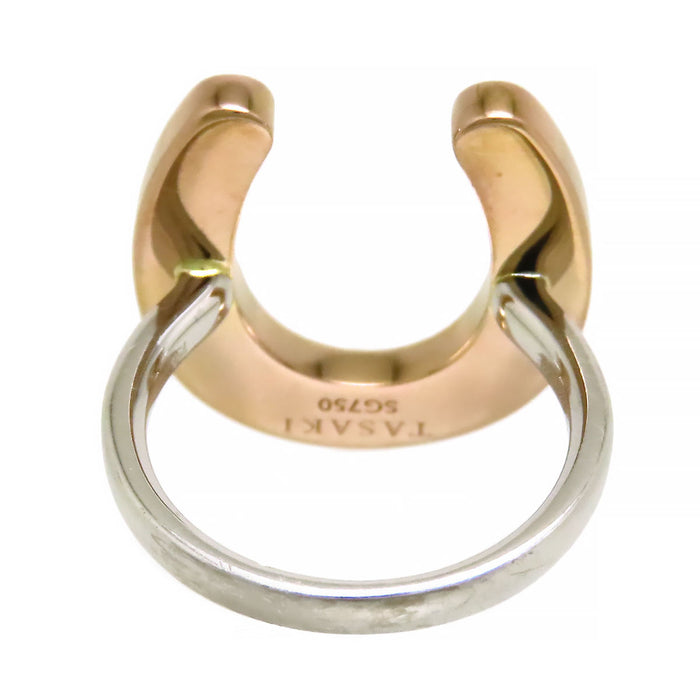 TASAKI 
ホースシュー バウンド リング