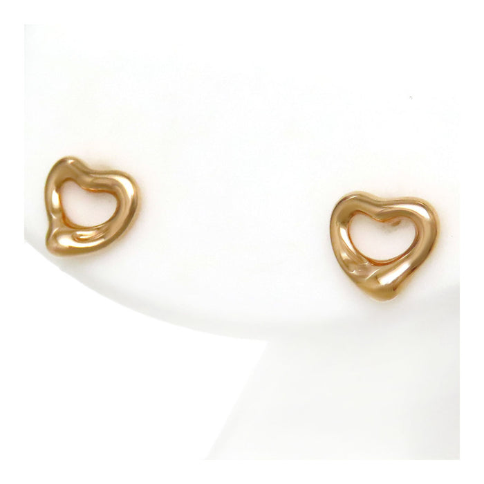 TIFFANY&Co. 
Open Heart Earrings