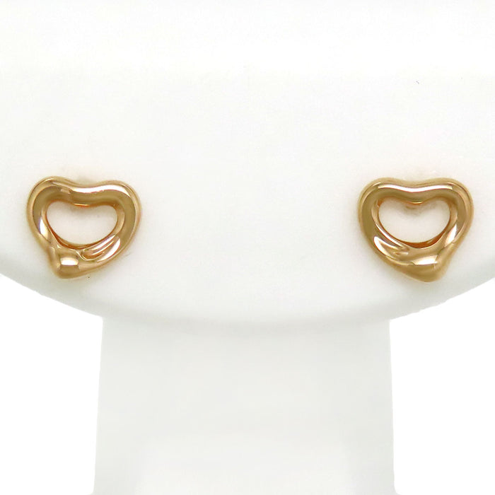 TIFFANY&Co. 
Open Heart Earrings