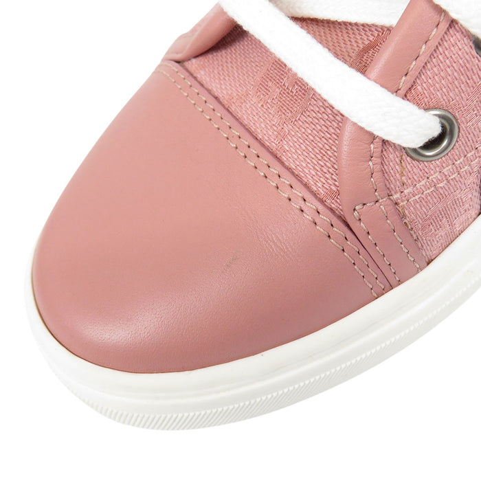 GUCCI 
ロゴ 総柄 レザー レースアップ 
GGキャンバス ハイカット スニーカー