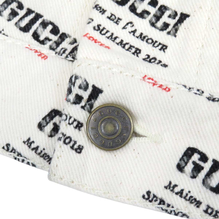 GUCCI
All-over pattern cotton
Stamp logo print tracker jacket