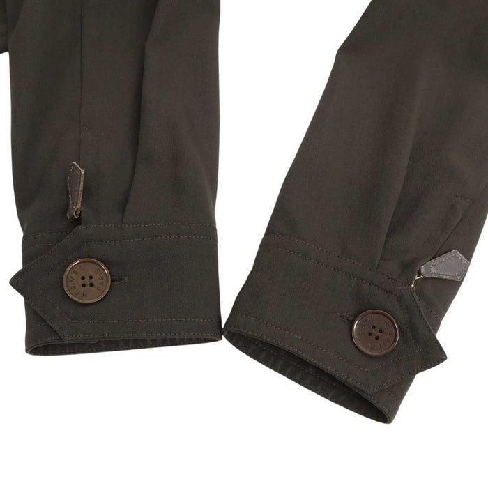 HERMES 
Bottoni con logo Lunghezza media Lana 
Camicia a maniche lunghe Vestito