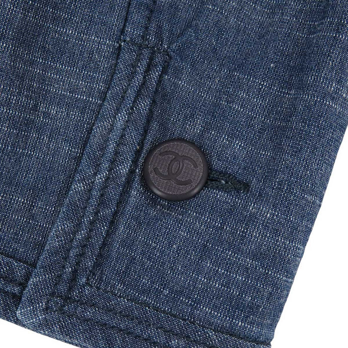 CHANEL 
03P COCO CC ロゴ ココボタン コットン 
ココマーク デニム セットアップ