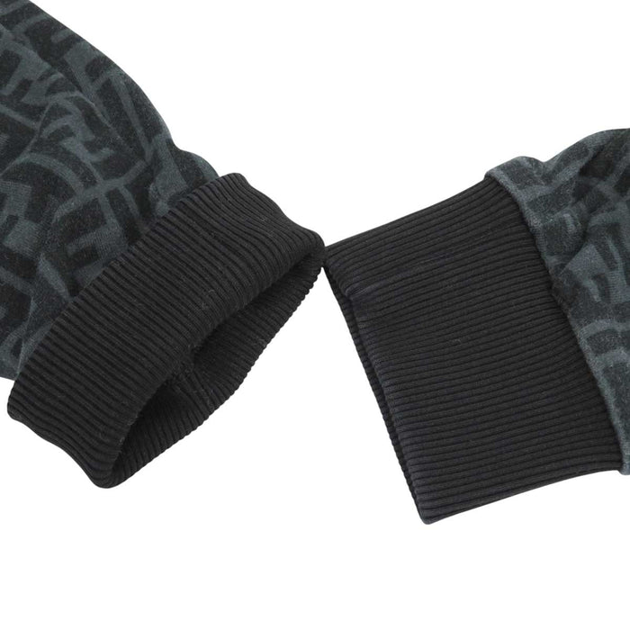 FENDI 
FF 総柄 フーディ スウェット コットン 
ズッカ柄 ロングスリーブ パーカー