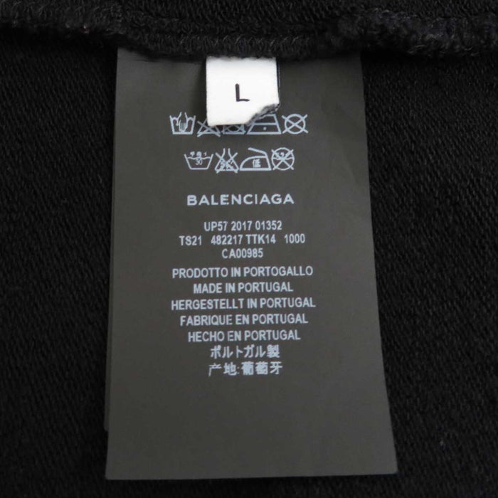 BALENCIAGA 
Femme Fatale Headscarf Hoody スウェット 
ファムファタール ヘッドスカーフフーディ パーカー