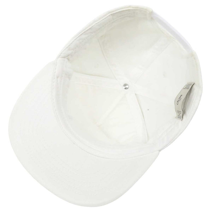 CELINE 
ロゴ コットン ベースボールキャップ