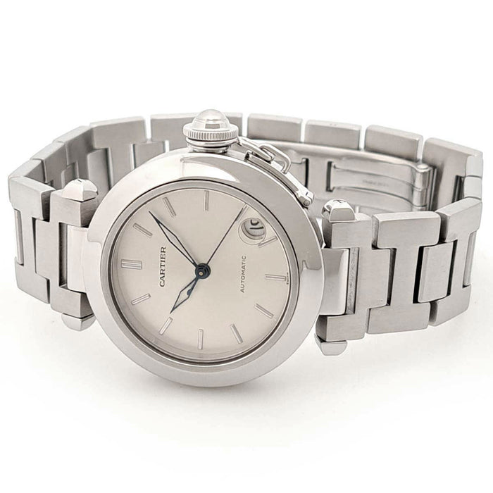 CARTIER 
Pasha C Overhauled 
With Box and Warranty Card, Serviced