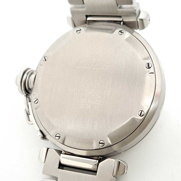 CARTIER 
Pasha C Overhauled 
With Box and Warranty Card, Serviced
