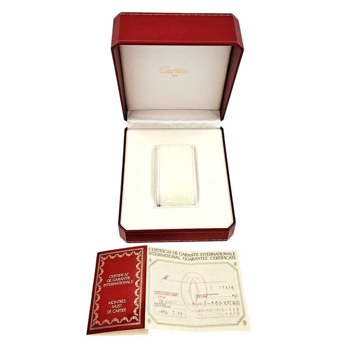 CARTIER 
Pasha C Overhauled 
With Box and Warranty Card, Serviced