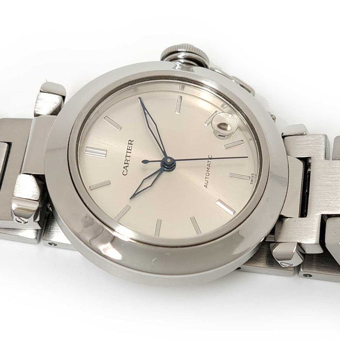 CARTIER 
Pasha C Overhauled 
With Box and Warranty Card, Serviced