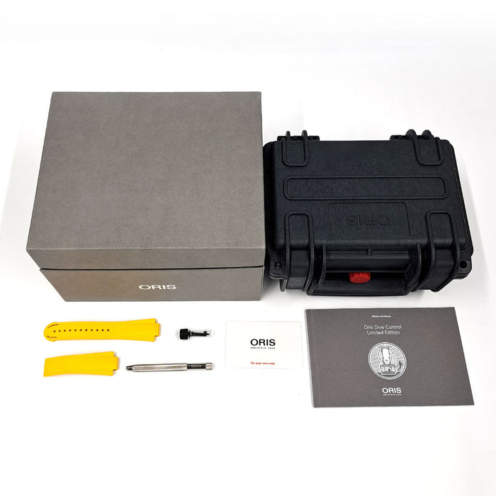 ORIS
Dive Control Limited Edition
With Box and Warranty Card