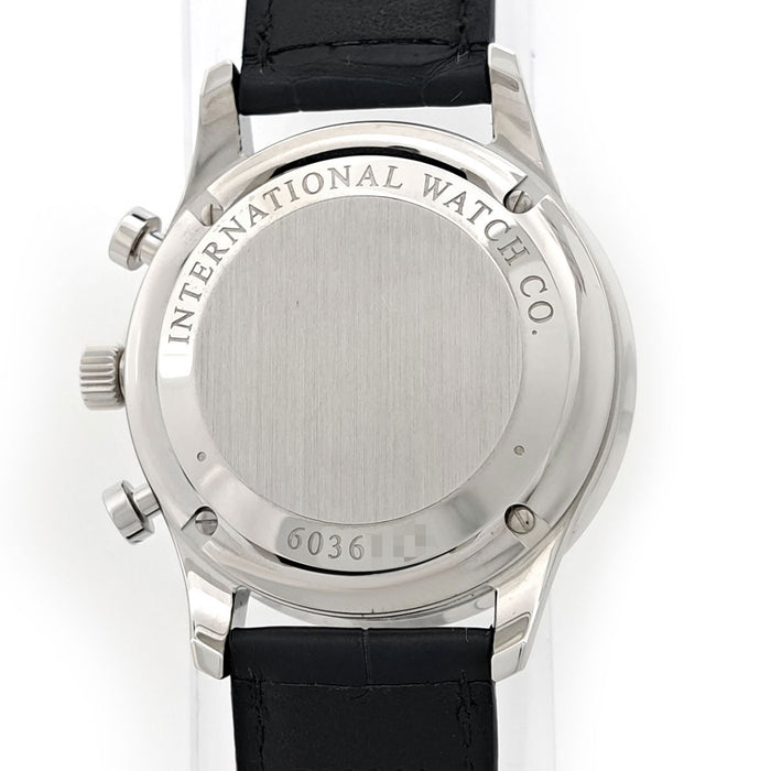 IWC 
Portuguese Chronograph 
With box and warranty card