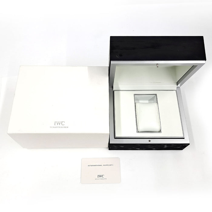 IWC 
Portuguese Chronograph 
With box and warranty card