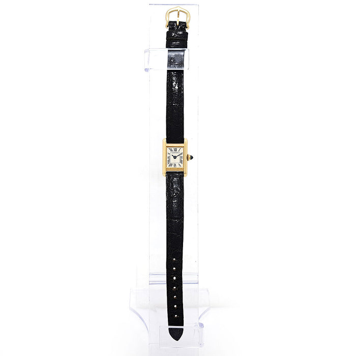 CARTIER 
Tank Mini Watch 
With Box