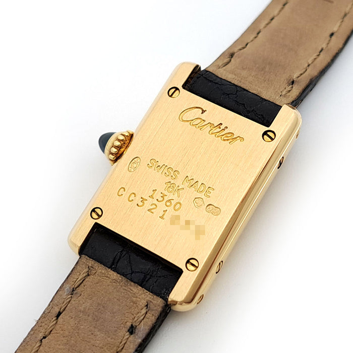 CARTIER 
Tank Mini Watch 
With Box