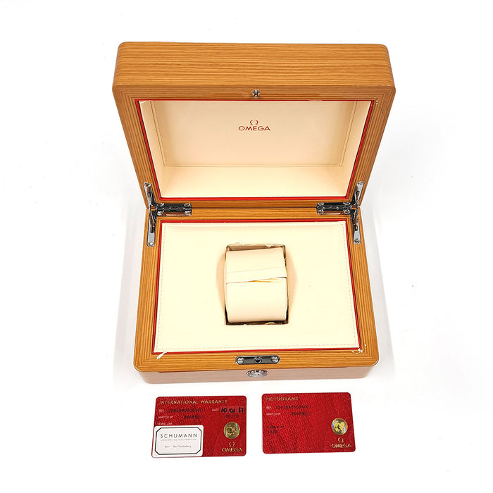 OMEGA
Speedmaster Racing Chronograph Co-Axial 40mm
With box and warranty card