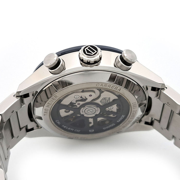 TAG HEUER 
カレラ スポーツ　クロノグラフ　ホイヤー02 Overhauled 
OH済 箱ギャラ付