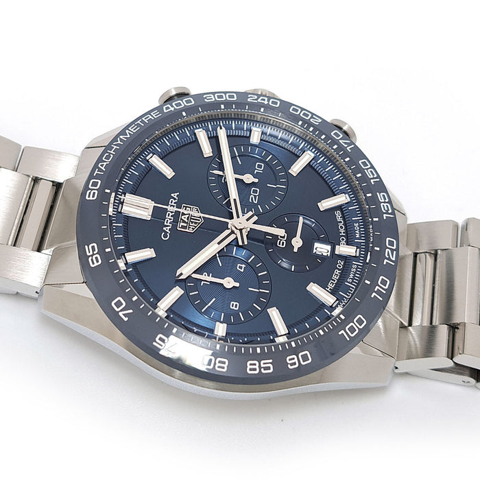 TAG HEUER 
カレラ スポーツ　クロノグラフ　ホイヤー02 Overhauled 
OH済 箱ギャラ付