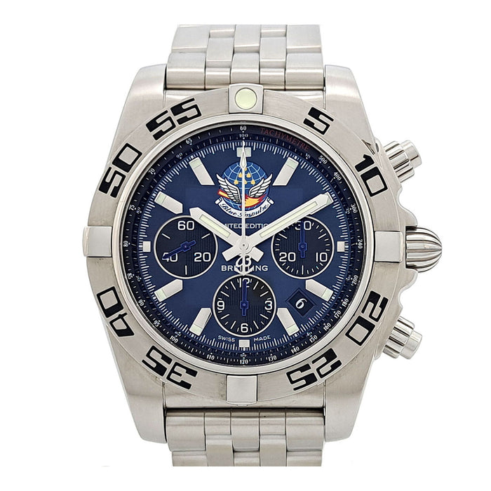 BREITLING 
Chronomat 44 Blue Impulse Fullset 
Con scatola e garanzia