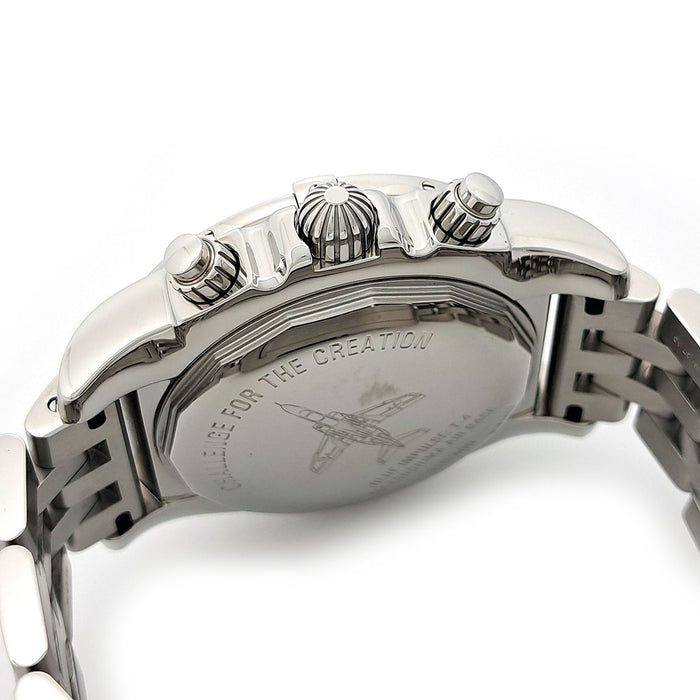 BREITLING 
Chronomat 44 Blue Impulse Fullset 
Con scatola e garanzia