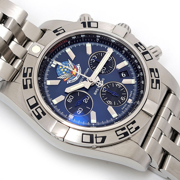 BREITLING
Chronomat 44 Blue Impulse Fullset
With box and warranty card