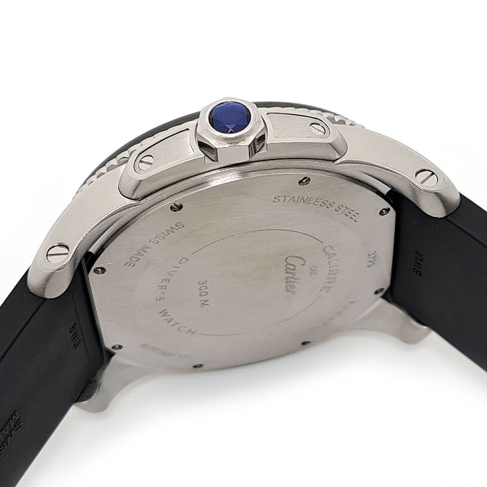 CARTIER 
カリブル ドゥ カルティエ ダイバー スモールセコンド デイト 
箱ギャラ付