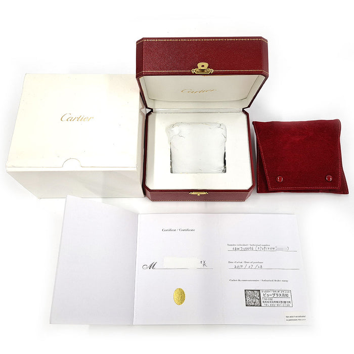 CARTIER 
カリブル ドゥ カルティエ ダイバー スモールセコンド デイト 
箱ギャラ付