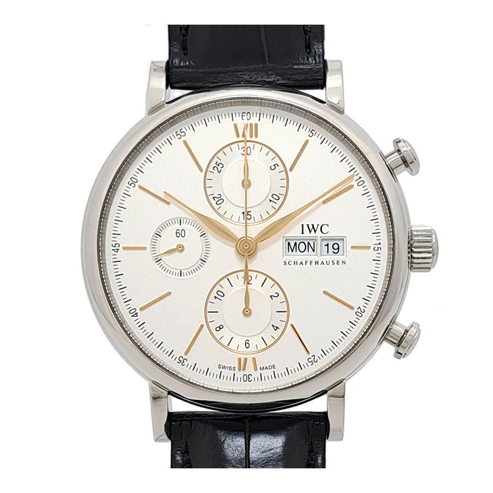 IWC 
ポートフィノ クロノグラフ 
箱ギャラ付