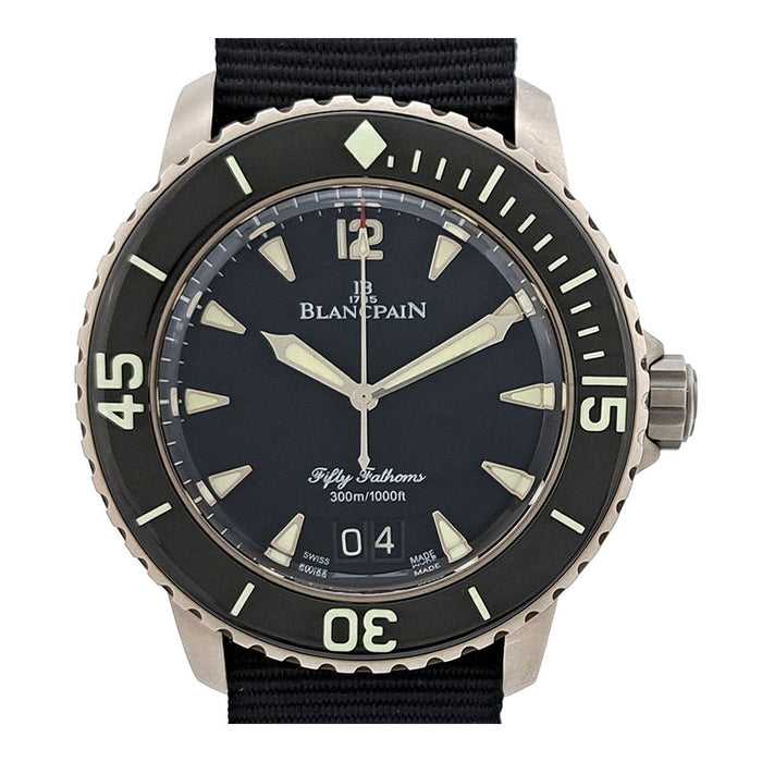 Blancpain 
フィフティファゾムス ラージデイト 
箱ギャラ付