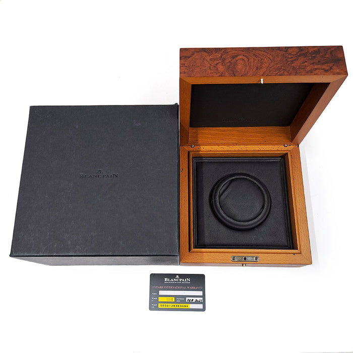 Blancpain Fifty Fathoms Large Date With Box and Warranty Card