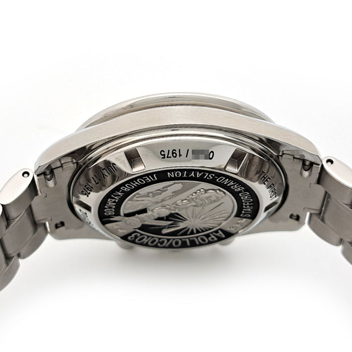 OMEGA 
Speedmaster 35° Anniversario Apollo-Soyuz Meteorite FULLSET 
Con scatola e garanzia
