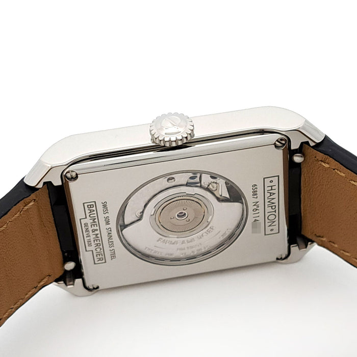 Baume & Mercier 
ハンプトン ビックデイト デュアルタイム 
箱ギャラ付
