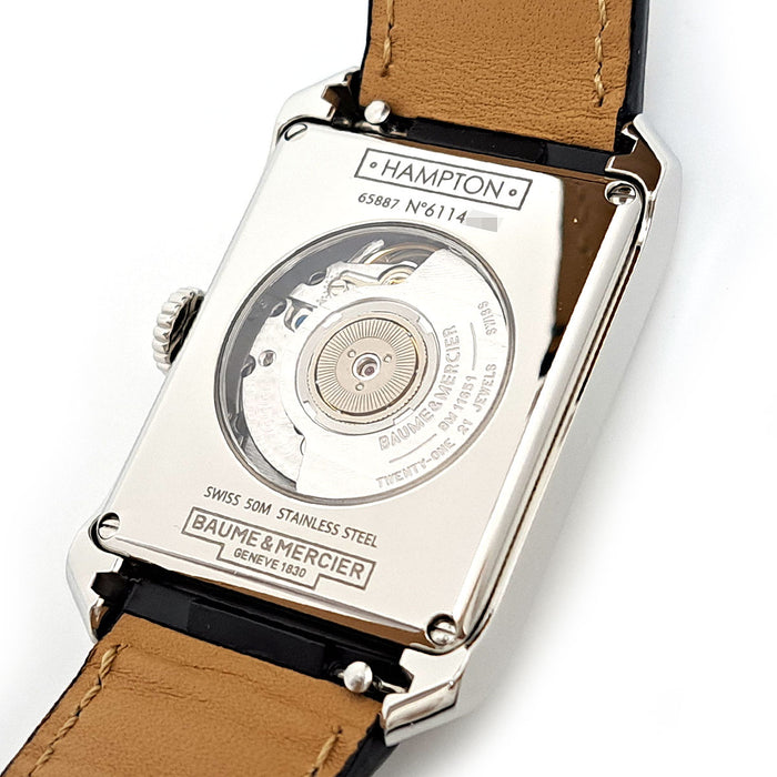Baume & Mercier 
ハンプトン ビックデイト デュアルタイム 
箱ギャラ付