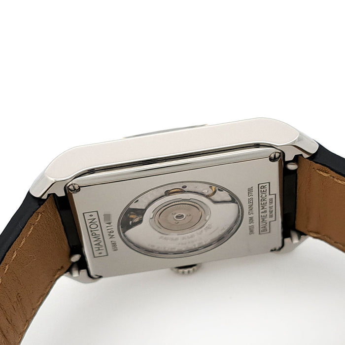 Baume & Mercier 
ハンプトン ビックデイト デュアルタイム 
箱ギャラ付