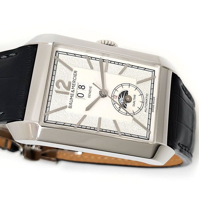 Baume & Mercier 
ハンプトン ビックデイト デュアルタイム 
箱ギャラ付
