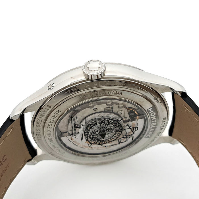 MONTBLANC 
Héritage Chronométrie Quantième 
Avec boîte et garantie