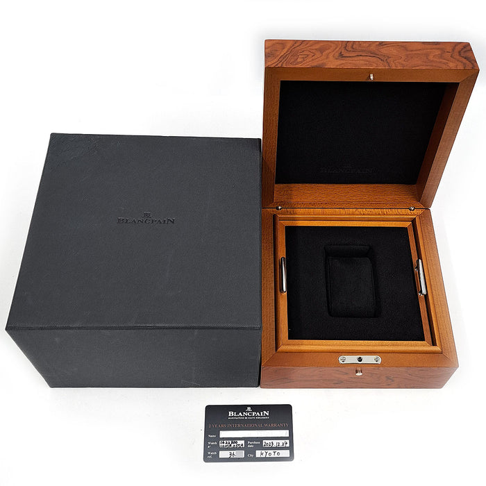 Blancpain
Villeret Ultraslim
With box and warranty card