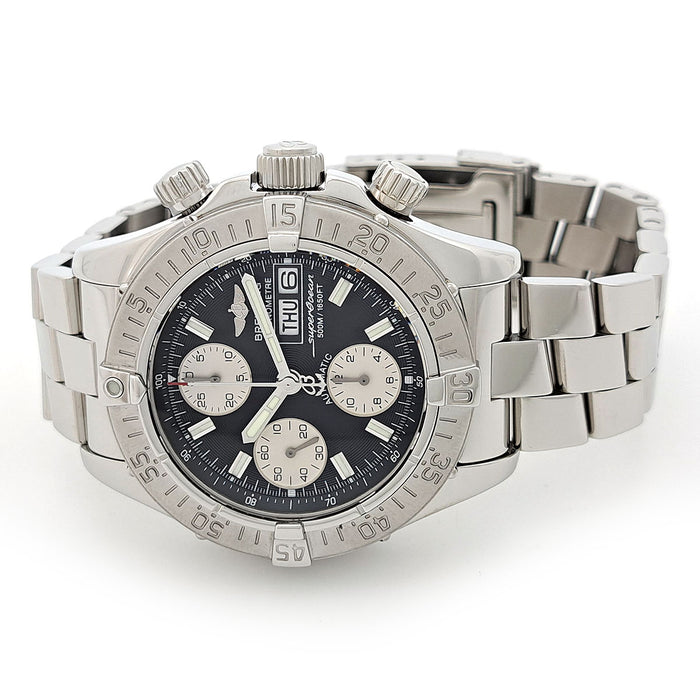 BREITLING
Chrono Superocean
With box and warranty card