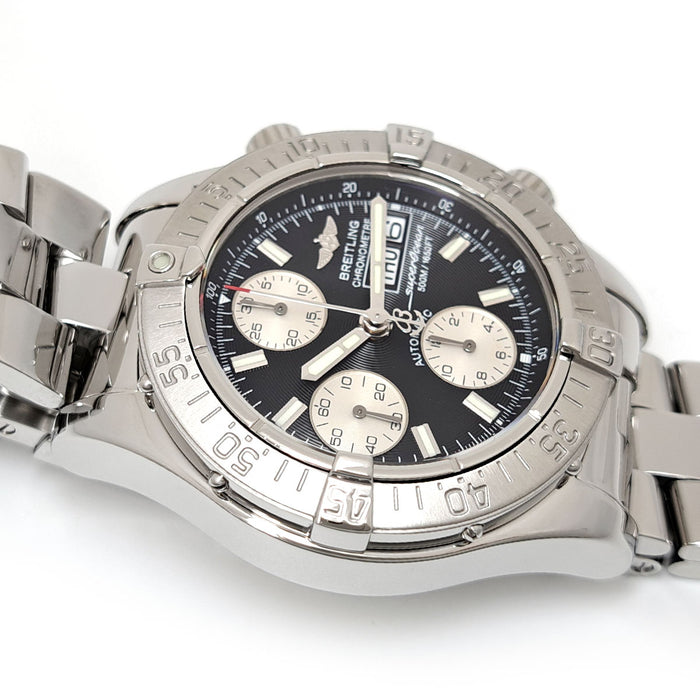 BREITLING
Chrono Superocean
With box and warranty card