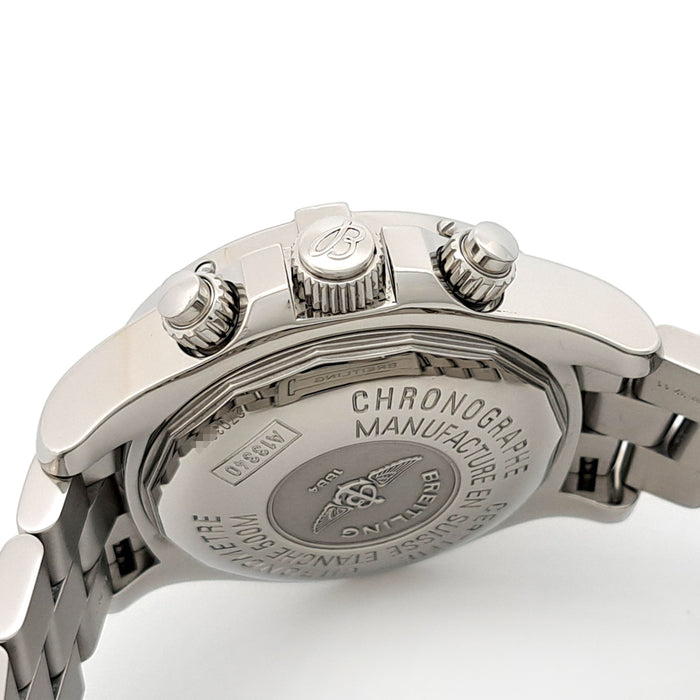 BREITLING 
Superocean Chronograph Day-Date 
With Box and Warranty Card