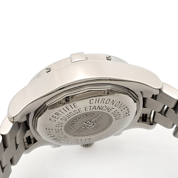 BREITLING 
Superocean Chronograph Day-Date 
With Box and Warranty Card