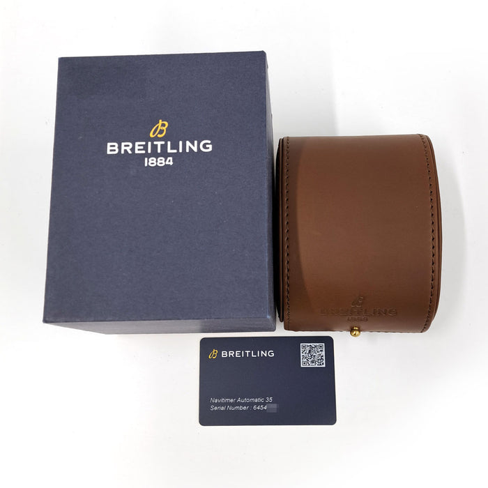 BREITLING
Navitimer
With box and warranty card