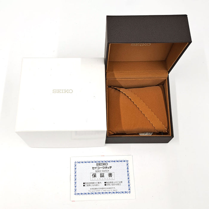 SEIKO
Presage
With box and warranty card