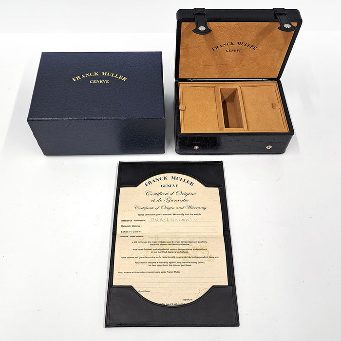 FRANCK MULLER 
Tonneau Curvo 
Con scatola e garanzia