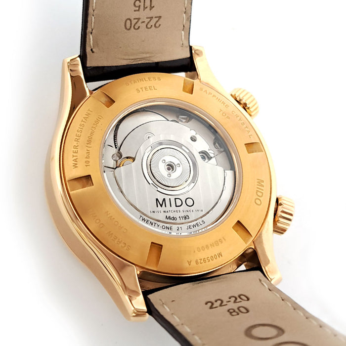 MIDO
Multifort GMT
With box and warranty card