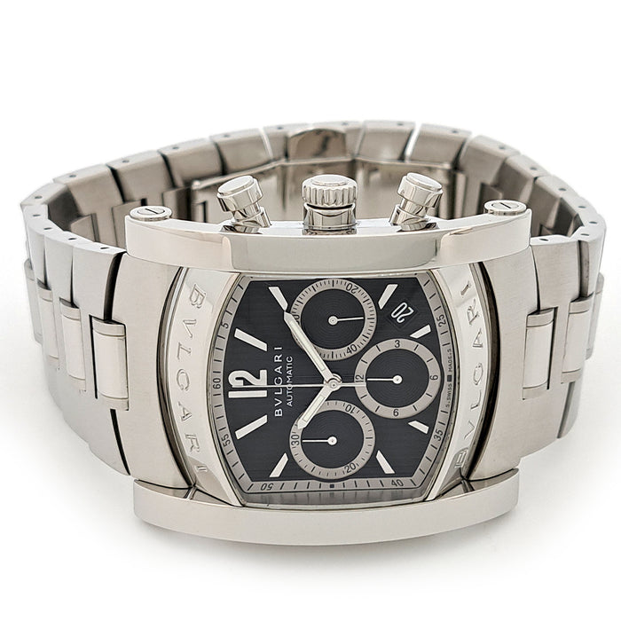 BVLGARI 
Assioma Chronograph 
With Box and Warranty Card