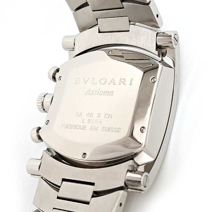 BVLGARI 
Assioma Chronograph 
With Box and Warranty Card