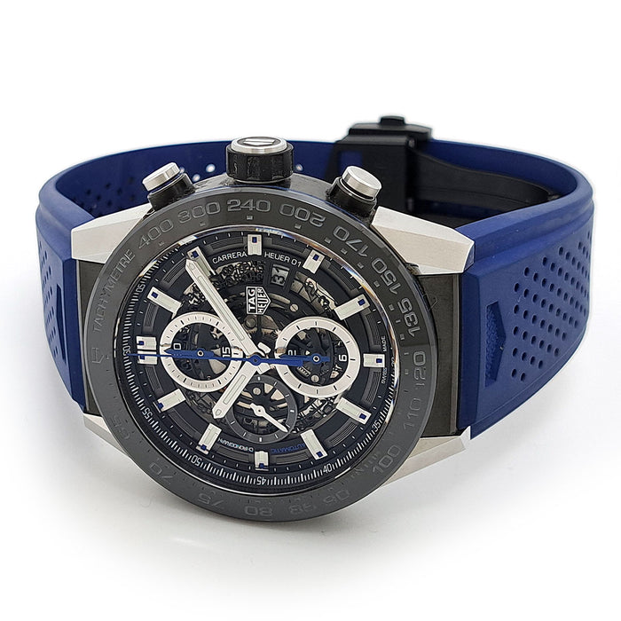 TAG HEUER
Carrera Scheletro Cronografo
Con scatola e garanzia
