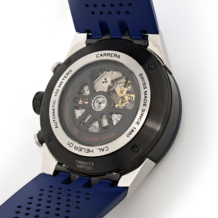 TAG HEUER
Carrera Scheletro Cronografo
Con scatola e garanzia